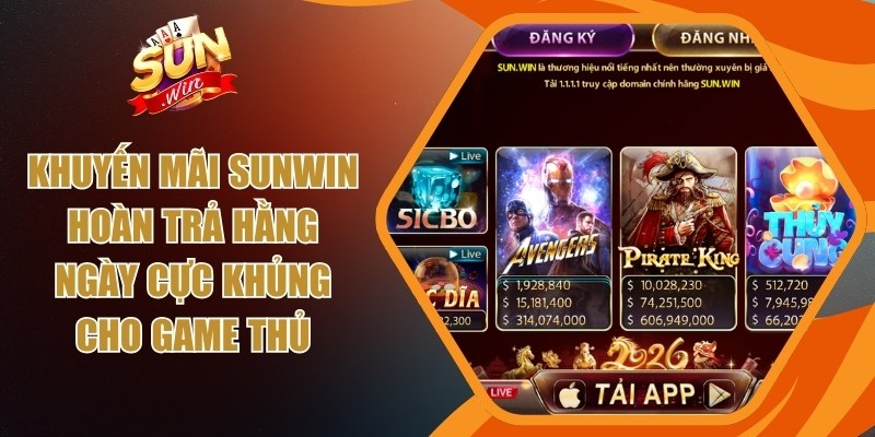 hoàn trả hằng ngày