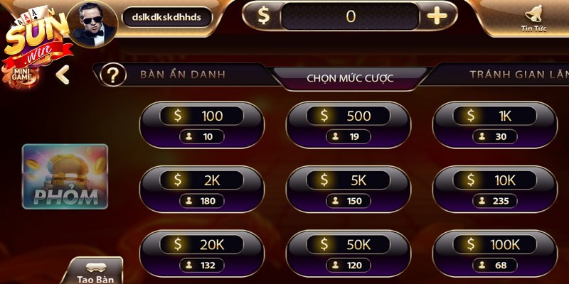 Phỏm Sunwin mang đến một làn gió mới hoàn toàn 