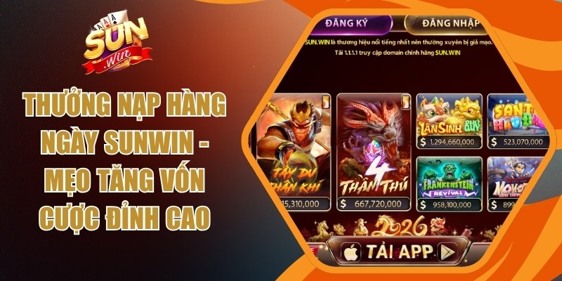 Thưởng nạp hàng ngày