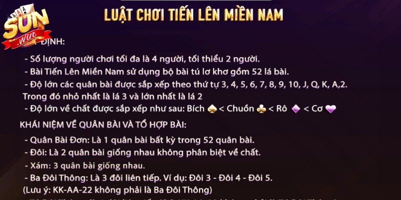 Sắp xếp các bộ bài trong game phỏm Sunwin